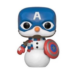 Figurine Pop! Marvel Holiday Captain America (Rare) Funko Pop Suisse