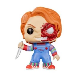 Figurine Pop! Child's Play Chucky Half Battle Damaged Limited Edition Funko Pop Suisse