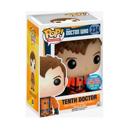 Funko Pop Convention Pop! NYCC 2015 Dr. Who Tenth Doctor limitierte Auflage – Figurines-Pop.ch, exklusive Edition Schweiz