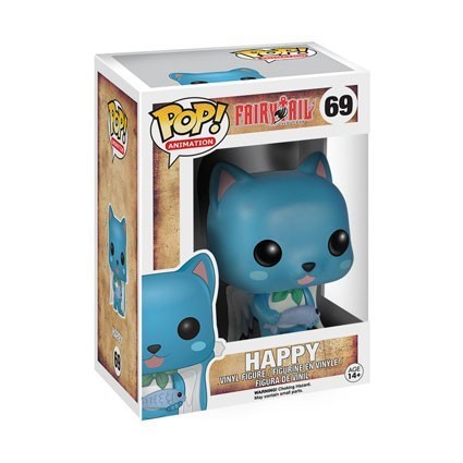 Funko Pop Manga Pop! Anime Fairy Tail Happy (Rare) – Figurines-Pop.ch, Swiss shop for collectible figures
