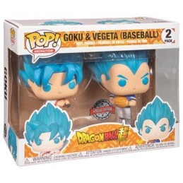 Figurine Funko Pop Pop! Dragon Ball Super Goku et Vegeta Baseball 2-pack Edition Limitée – Collection exclusive sur Figurines...