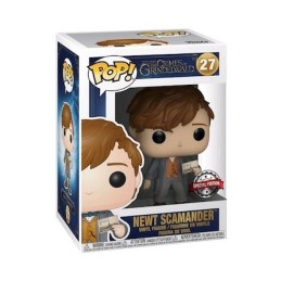 Acheter Figurine Pop Pop! Fantastic Beasts 2 Newt Scamander avec Postcard Edition Limitée Funko Pop – Stock en Suisse – Livra...