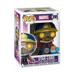 Figurine Funko Pop Pop! Marvel Les Gardiens de la Galaxie Classic Star-Lord Edition Limitée – Collection exclusive sur Figuri...