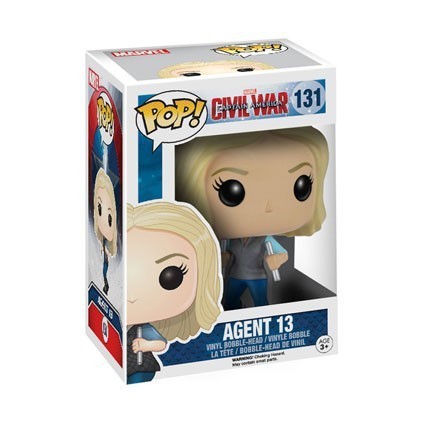 Figurine Pop! Captain America Civil War Agent 13 Funko Pop Suisse