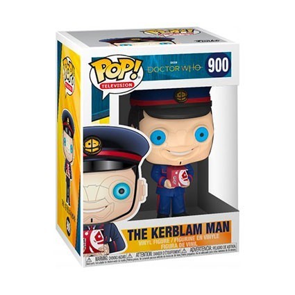 Buy Funko Pop figure Pop! TV Doctor Who The Kerblam Man (Vaulted) – Figurines-Pop.ch, fast delivery in Switzerland