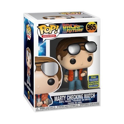 Figur Pop! SDCC 2020 TV Marty McFly‬ Checking Watch Limited Edition Funko Pop Switzerland