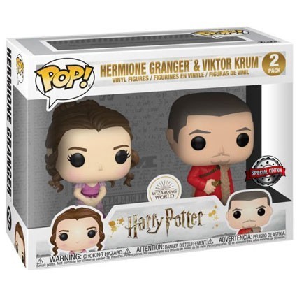 Funko Pop Figur Pop Harry Potter Hermione Granger und Viktor Krum Yule 2-Pack Limitierte Auflage Funko Pop kaufen – Lager in ...