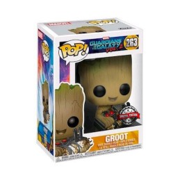 Funko Pop Figur Pop! Marvel Guardians of The Galaxy 2 Groot with Bomb Limited Edition Funko Pop kaufen – Lager in der Schweiz...