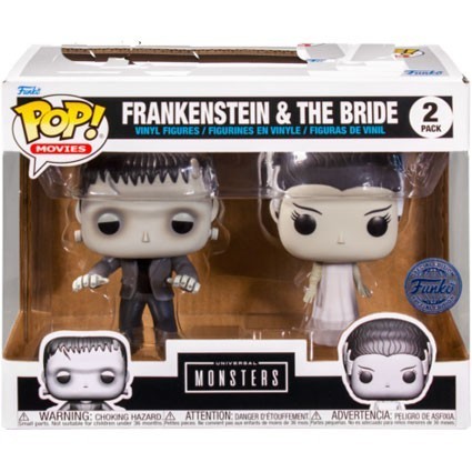 Figurine Pop! Bride of Frankenstein 1935 The Monster and The Bride Black and White 2-Pack Edition Limitée Funko Pop Suisse Figurine Pop! Bride of Frankenstein 1935 The Monster and The Bride Black and White 2-Pack Edition Limitée Funko Pop Suisse
