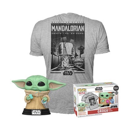 Acheter Figurine Pop Pop! Floqué et T-shirt Star Wars The Mandalorian Grogu avec Cookie Edition Limitée Funko Pop – Stock en ... Acheter Figurine Pop Pop! Floqué et T-shirt Star Wars The Mandalorian Grogu avec Cookie Edition Limitée Funko Pop – Stock en ...