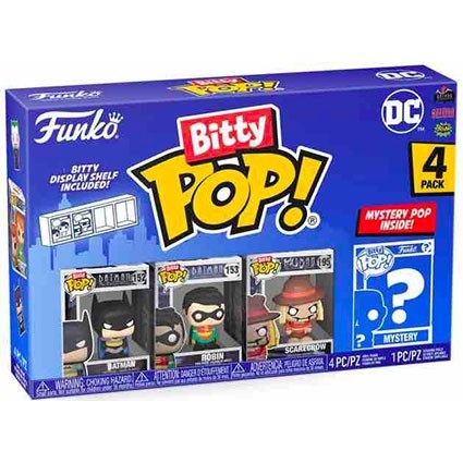 Figurine Pop! Bitty DC Batman 4-Pack Funko Pop Suisse Figurine Pop! Bitty DC Batman 4-Pack Funko Pop Suisse