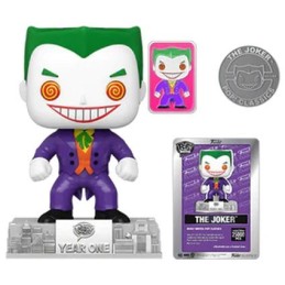 Figur Pop! Dc Comics The Joker 25th Anniversary with Pin and Coin Alluminium Box Limited Edition Funko Pop Switzerland