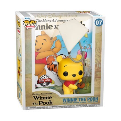 Funko Pop Figur Pop! Disney VHS Cover The Many Adventures of Winnie the Pooh with Kite mit Acryl Schutzhülle Limitierte Aufla...