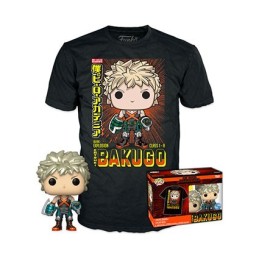 Figuren Pop! Metallisch und T-shirt My Hero Academia Katsuki Bakugo Limitierte Auflage Funko Pop Schweiz