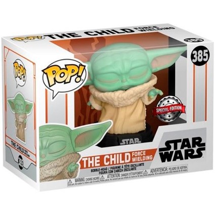 Figuren Pop! Star Wars The Mandalorian The Child Force Wielding (Baby Yoda) Limitierte Auflage Funko Pop Schweiz