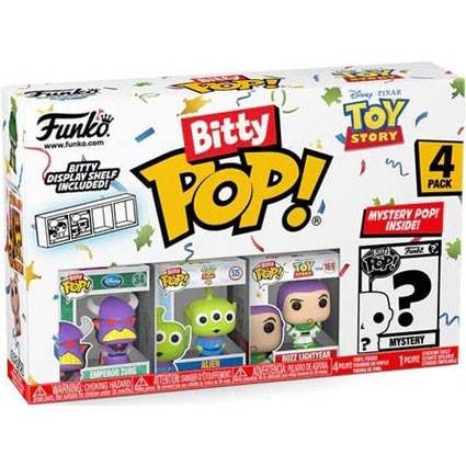 Funko Pop Figur Pop! Bitty Toy Story Zurg 4-Pack Funko Pop kaufen – Lager in der Schweiz – Schneller Versand