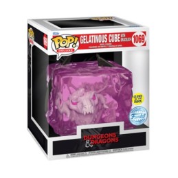 Figur Pop! Glow in the Dark Deluxe Dungeons and Dragons Gelatinous Cube with Dracolich Limited Edition Funko Pop Switzerland