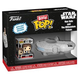 Figuren Pop! Bitty Rides Star Wars Han Solo mit Millenium Falcon Funko Pop Schweiz