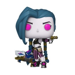 Funko Pop Figur Pop! Arcane League of Legends Jinx (Selten) Funko Pop kaufen – Lager in der Schweiz – Schneller Versand