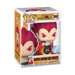 Buy Funko Pop Figure Pop! Glow in the Dark Dragon Ball Super Broly Super Saiyan God Vegeta Chase Limited Edition Funko Pop – ...