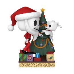 Buy Funko Pop Figure Pop! Deluxe The Nightmare Before Christmas Jack Skellington and Zero with Tree Funko Pop – In Stock in S...