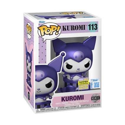 Buy Funko Pop Figure Pop! SCE2025 Metallic Hello Kitty and Friends Kuromi Limited Edition Funko Pop – In Stock in Switzerland...