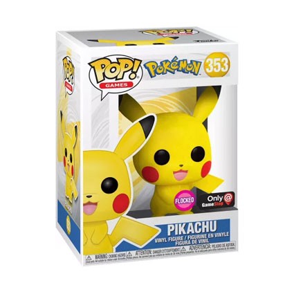 Pop! Beflockt Pokémon Pikachu Limitierte Auflage