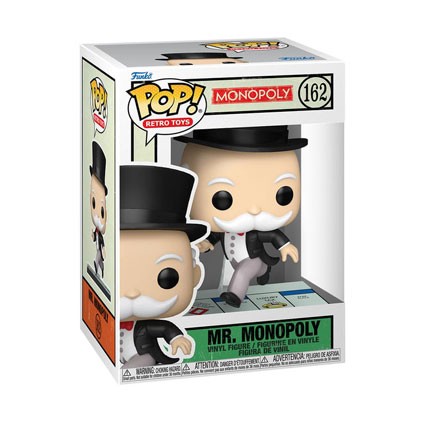 Buy Funko Pop figure Pop! Retro Toys Monopoly Mr Monopoly Pass Go – Figurines-Pop.ch, fast delivery in Switzerland