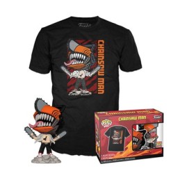 Buy Funko Pop figure Pop! und T-shirt Chainsaw Man Chainsaw Man Leaping Limitierte Auflage – Figurines-Pop.ch, fast delivery ...
