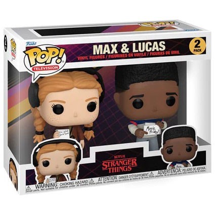 Acheter figurine Funko Pop Pop! Stranger Things Max et Lucas 2-Pack – Figurines-Pop.ch, livraison rapide en Suisse