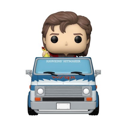 Acheter figurine Funko Pop Pop! Rides Deluxe TV Stranger Things Steve with The Squawk Van – Figurines-Pop.ch, livraison rapid...