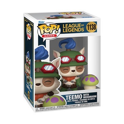 Acheter figurine Funko Pop Pop! Games League of Legends Teemo avec Champignon – Figurines-Pop.ch, livraison rapide en Suisse