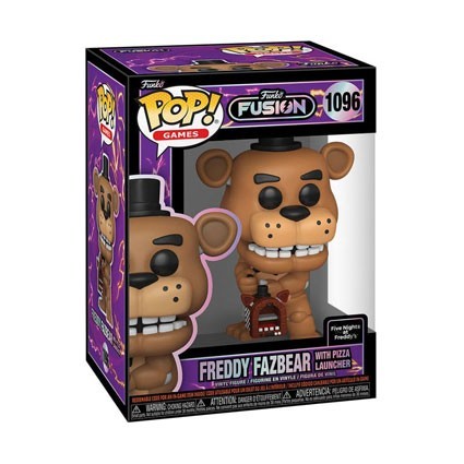 Pop! Games Five Nights at Freddys Freddy Fazbear with Pizza Launcher