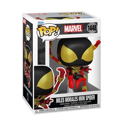 Pop! Spider-Man Comics Miles Morales Iron Spider