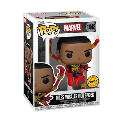 Pop! Spider-Man Comics Miles Morales Iron Spider Chase Limited Edition