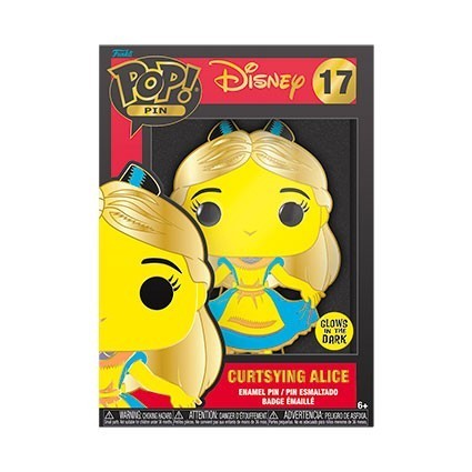 Funko Pop Pin Phosphorezierend Disney Alice