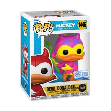 Pop! Blacklight Disney Devil Donald Chase Limitierte Auflage