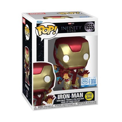 Funko Pop Marvel Pop! Glow in the Dark Avengers Endgame Iron Man Beams Limited Edition – Figurines-Pop.ch, Swiss collectible ...