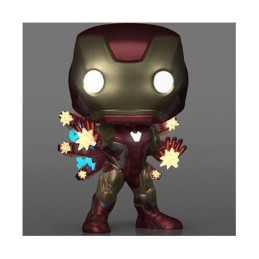 Funko Pop Marvel Pop! Glow in the Dark Avengers Endgame Iron Man Beams Limited Edition – Figurines-Pop.ch, Swiss collectible ...