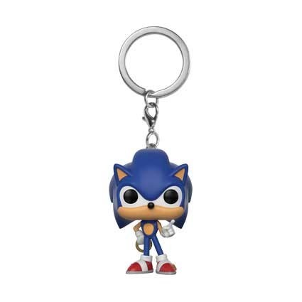 Pocket Pop Keychains Sonic with Ring