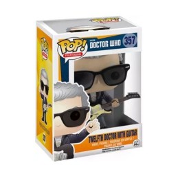 Funko Pop Figur Pop! Dr Who 12th Doctor with Guitar (Selten) – Exklusive Kollektion bei Figurines-Pop.ch, Schweiz