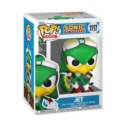 Pop! Sonic the Hedgehog Jet le Faucon avec Planche