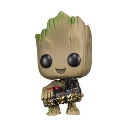 Acheter Figurine Pop Pop! Marvel Guardians of The Galaxy 2 Groot with Bomb Limited Edition Funko Pop – Stock en Suisse – Livr...