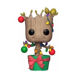 Buy Funko Pop Figure Pop! Marvel Holiday Groot with Lights and Ornaments Funko Pop – In Stock in Switzerland – Fast Shipping